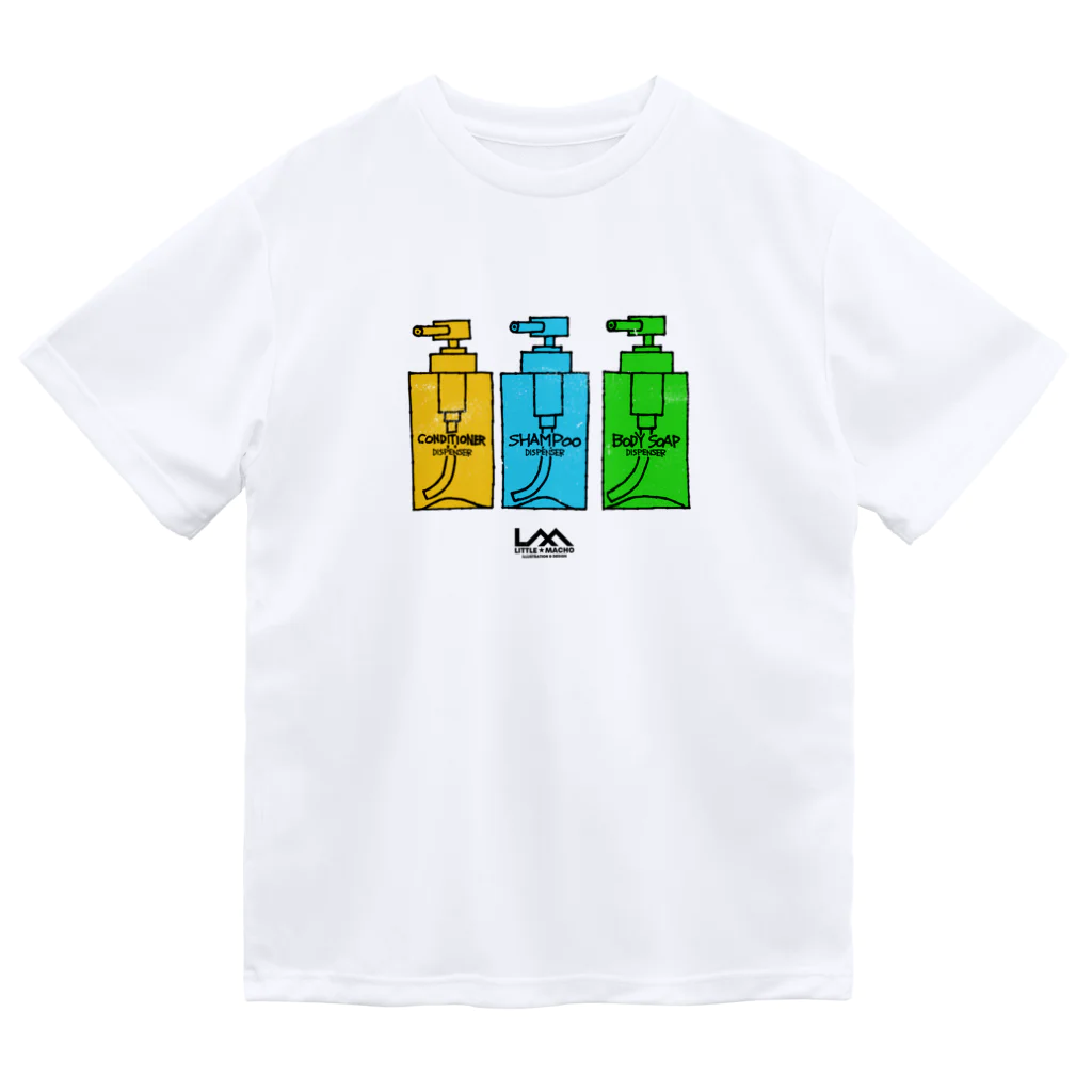 Little Machoのお風呂トリオ ドライTシャツ