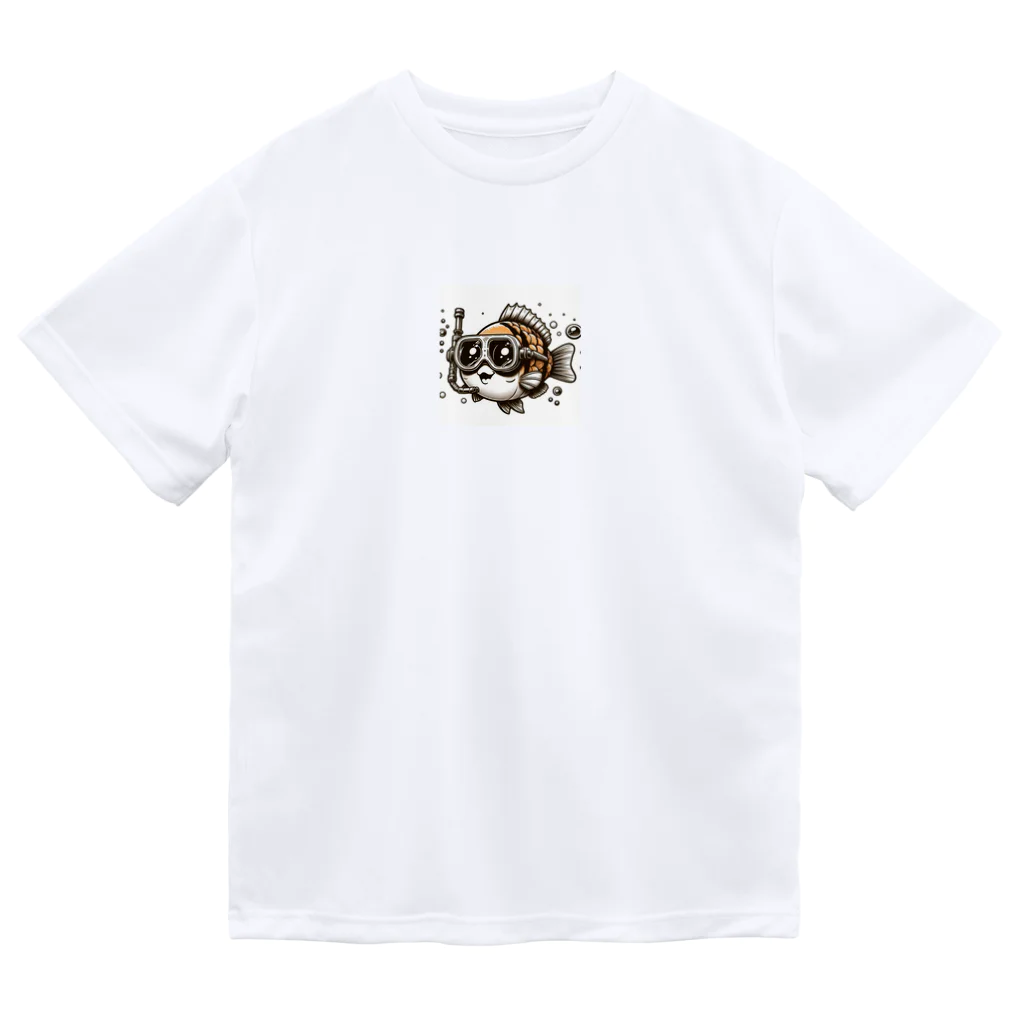 kyokingのダイビングフィッシュ Dry T-Shirt