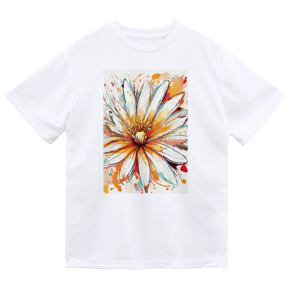 kowarororoの花の開花 ドライTシャツ