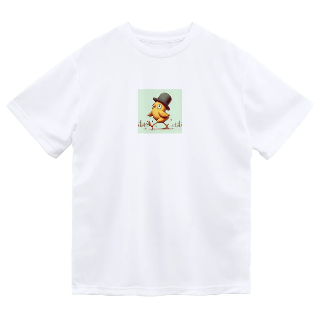 「動物ミリ屋」のピヨピヨ歩きましょ Dry T-Shirt