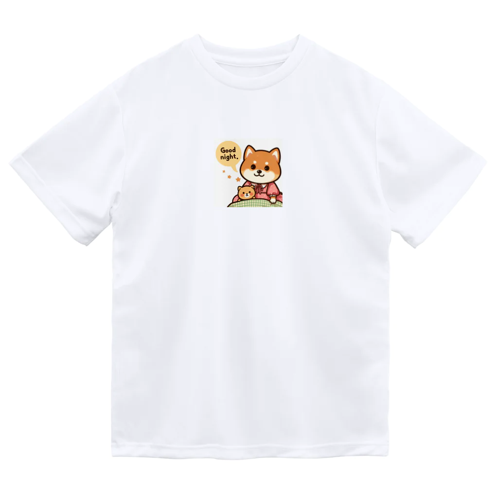 メアリーの今夜は可愛い柴犬スタンプで癒しの時間 Dry T-Shirt