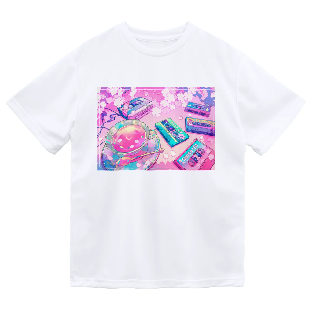 waccaのSAKURA TEA ドライTシャツ