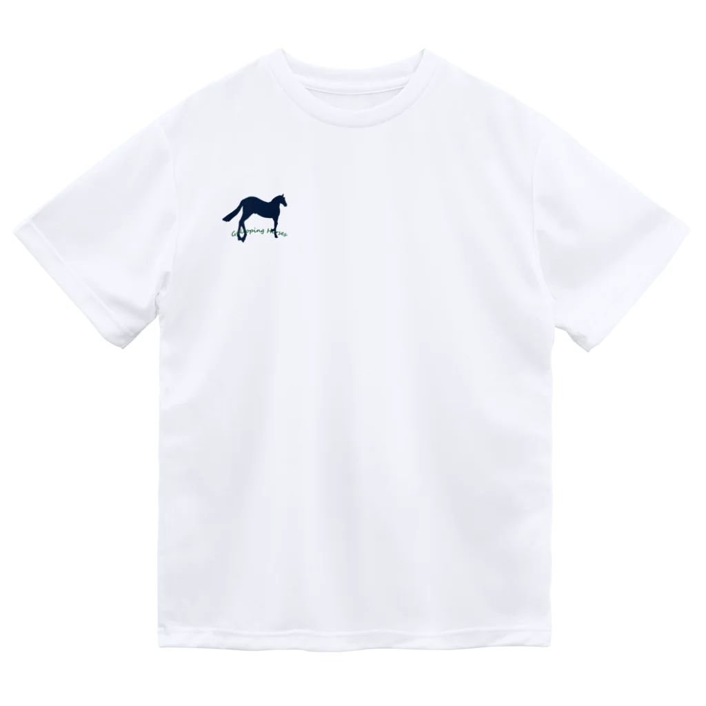 ピネファインの馬イラスト Dry T-Shirt