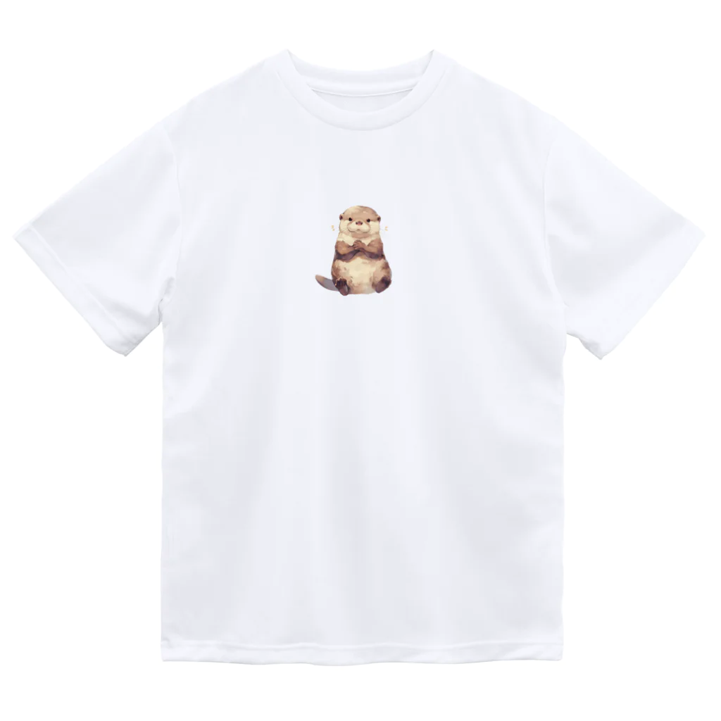 Cute Animalsのおねだりカワウソ ドライTシャツ