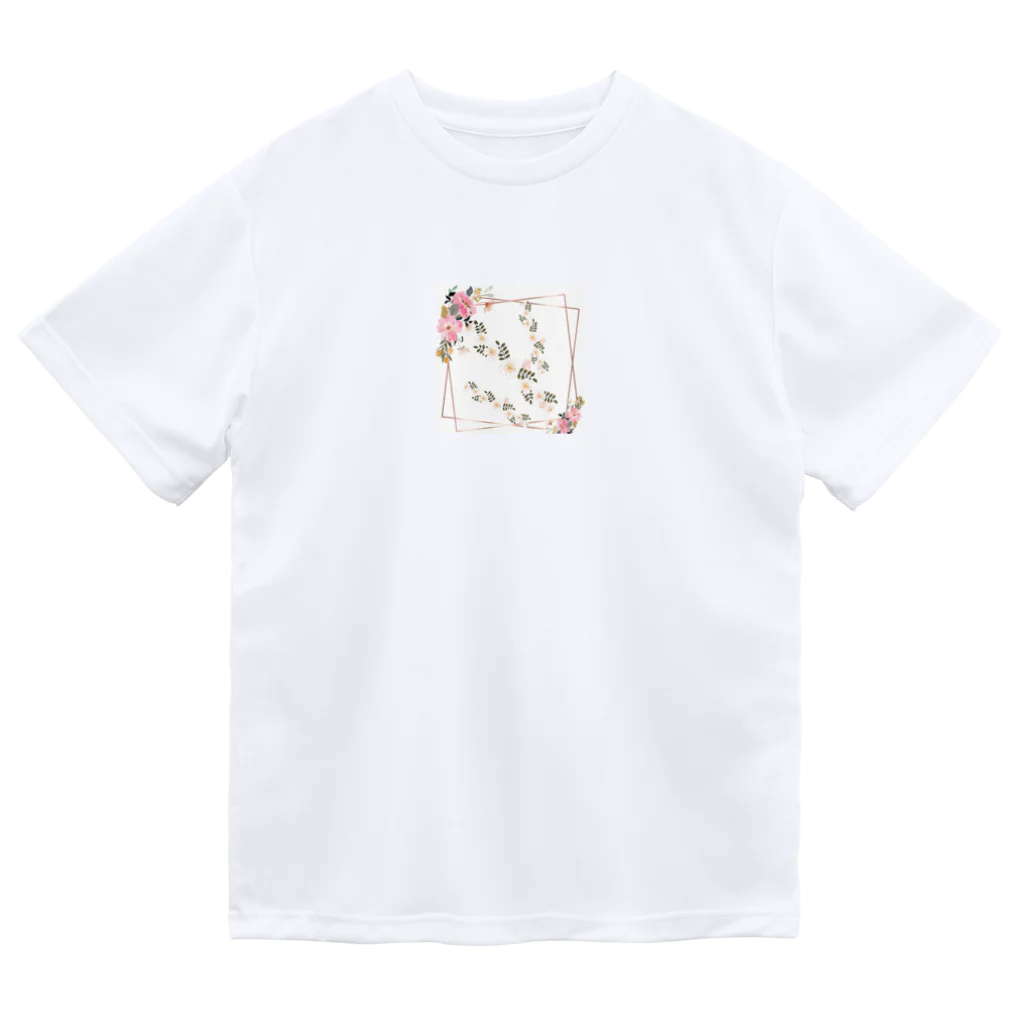 Happiness Home Marketのホッコリ花畑 ドライTシャツ