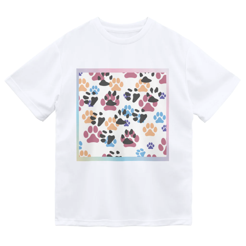 Happiness Home Marketのカラフルにくキュウ ドライTシャツ