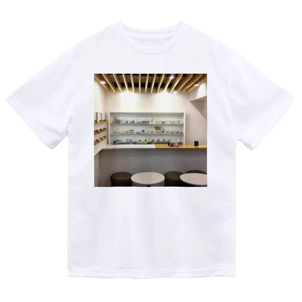 katsuki_toyotaのカフェイラストくん Dry T-Shirt