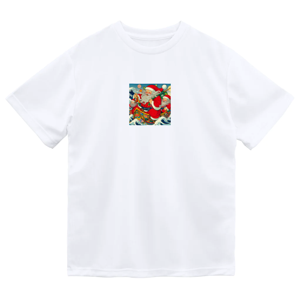 momonekokoの和風サンタクロース Dry T-Shirt