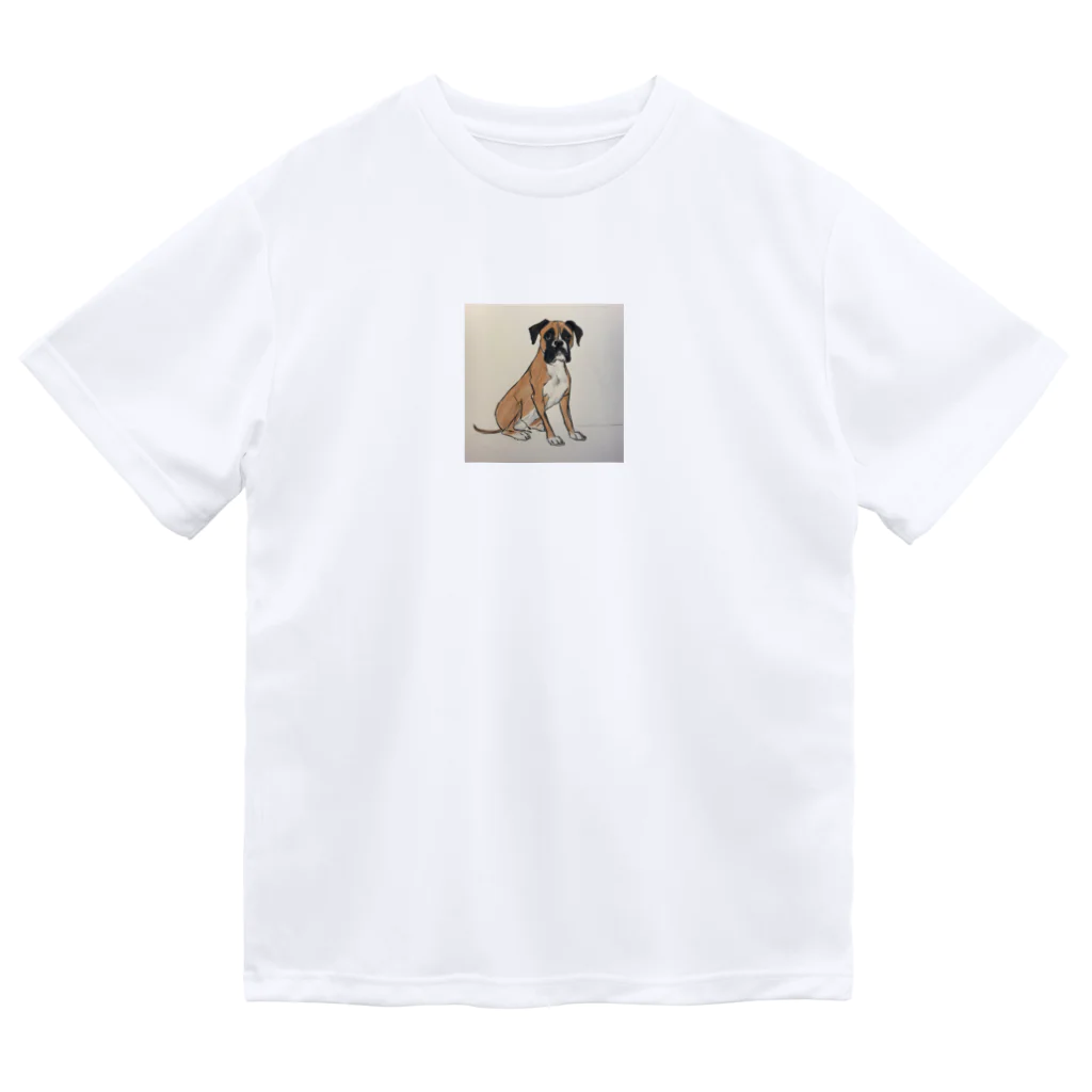 ボクサー犬が好きなんです❗のシンプルボクサー犬 Dry T-Shirt