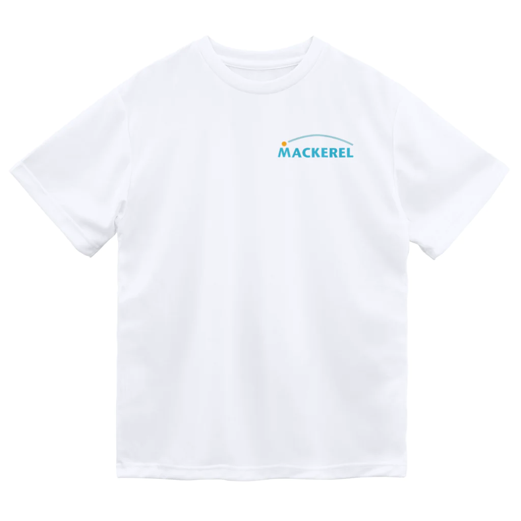 MACKEREL WATER POLOのMACKEREL（シンプルロゴ）片面プリント小 Dry T-Shirt