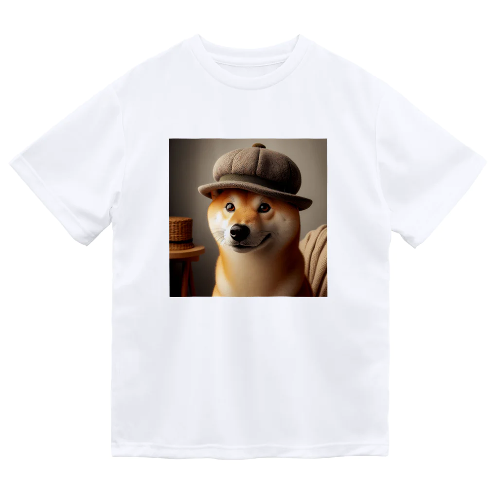 ANTARESのおでかけ柴犬 ドライTシャツ