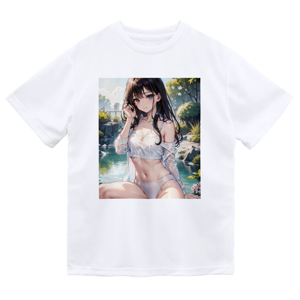yumi889kiteの夏日の風物詩 Dry T-Shirt