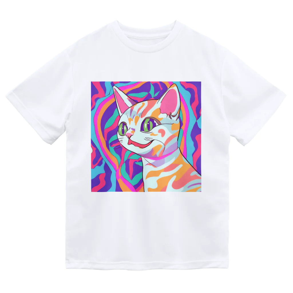 Amrita StoreのPsy Cat ドライTシャツ