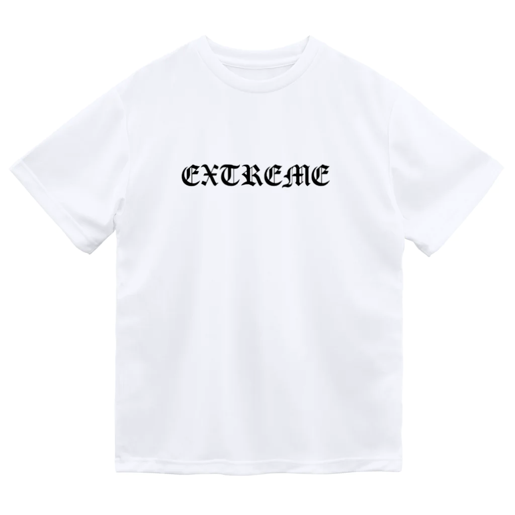 EXTREMEのEXTREME 黒文字 ドライTシャツ