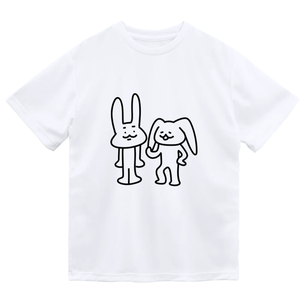 momokei&Uのさーちゃんのうさぎたち Dry T-Shirt