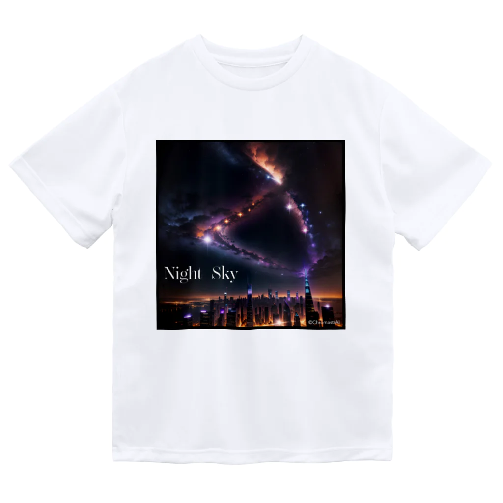 ChromastrAlのnight sky Dry T-Shirt