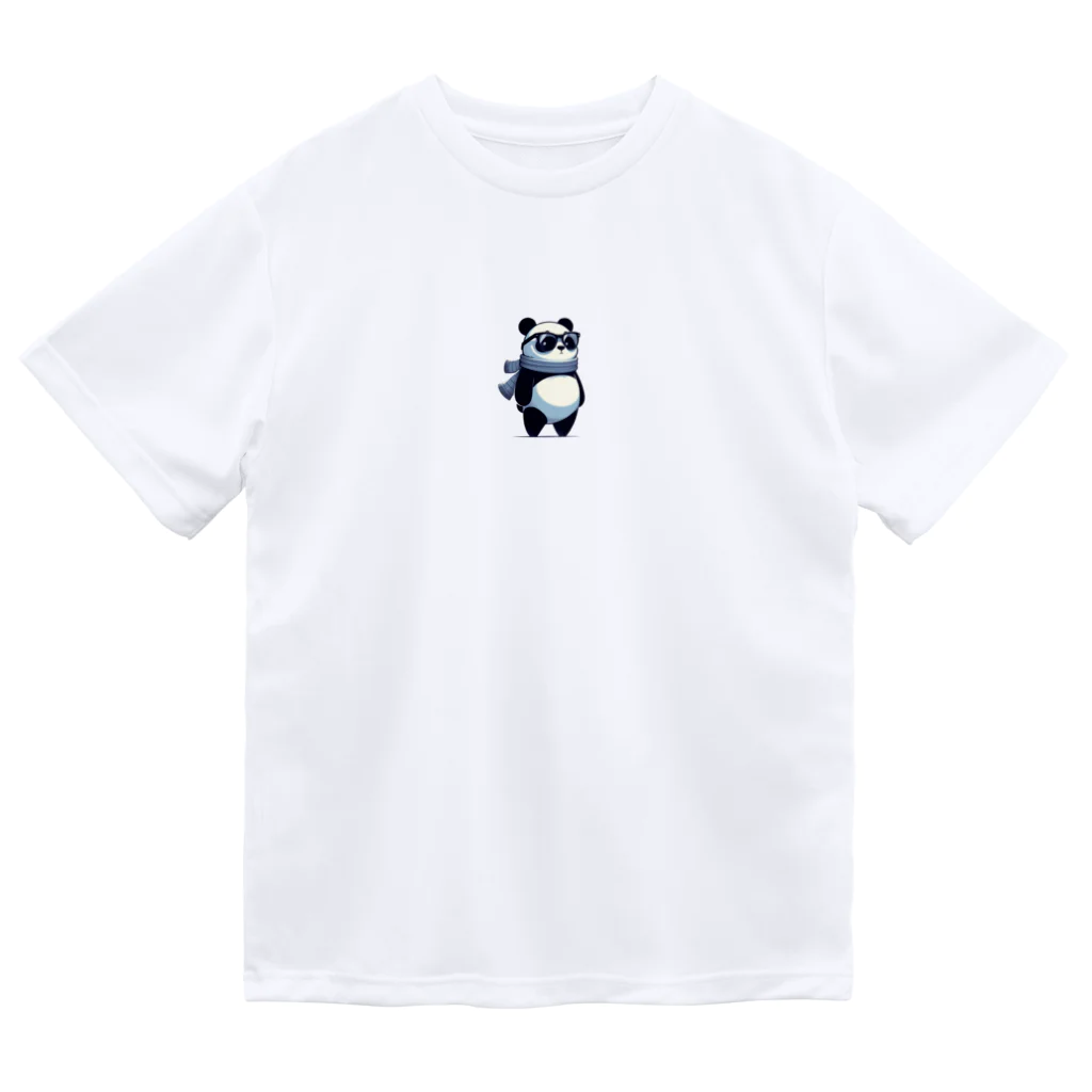 nono_0703のサングラス・パンダ Dry T-Shirt
