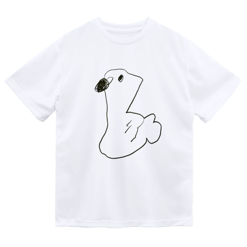 おおむら農場の白鳥 Dry T-Shirt