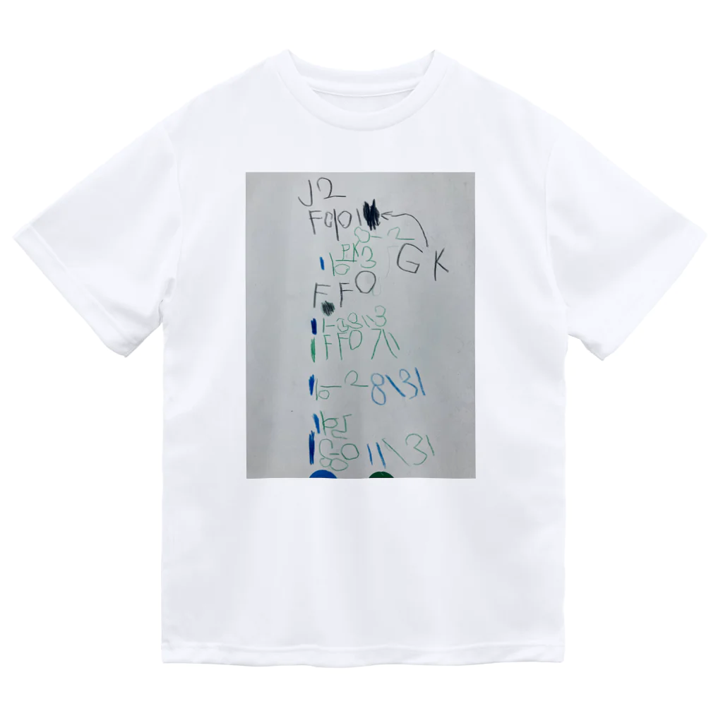 らくがき屋のFootball Game Result Dry T-Shirt