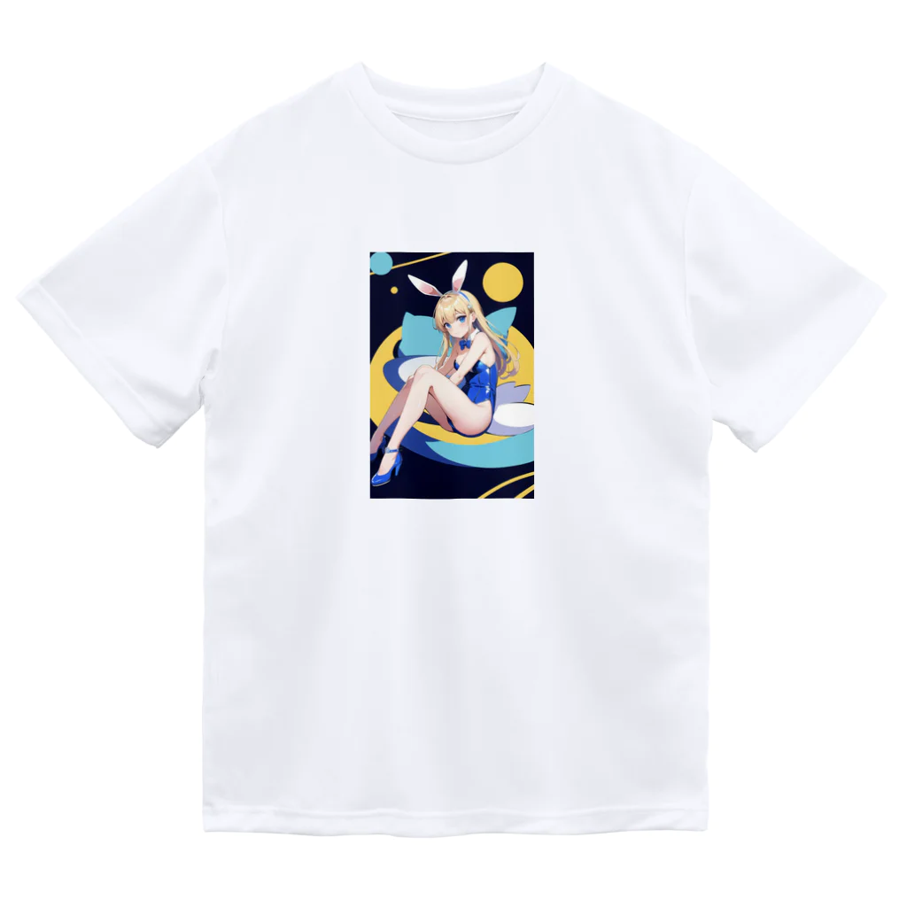 Animask-Storeのスペース・ラビ子ちゃん ドライTシャツ