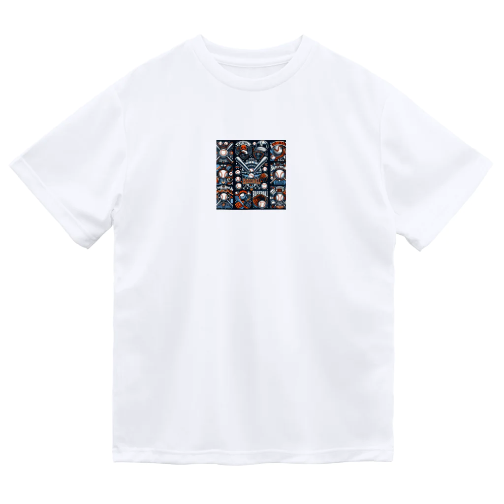 KenchuwanのFuture Baseball ドライTシャツ