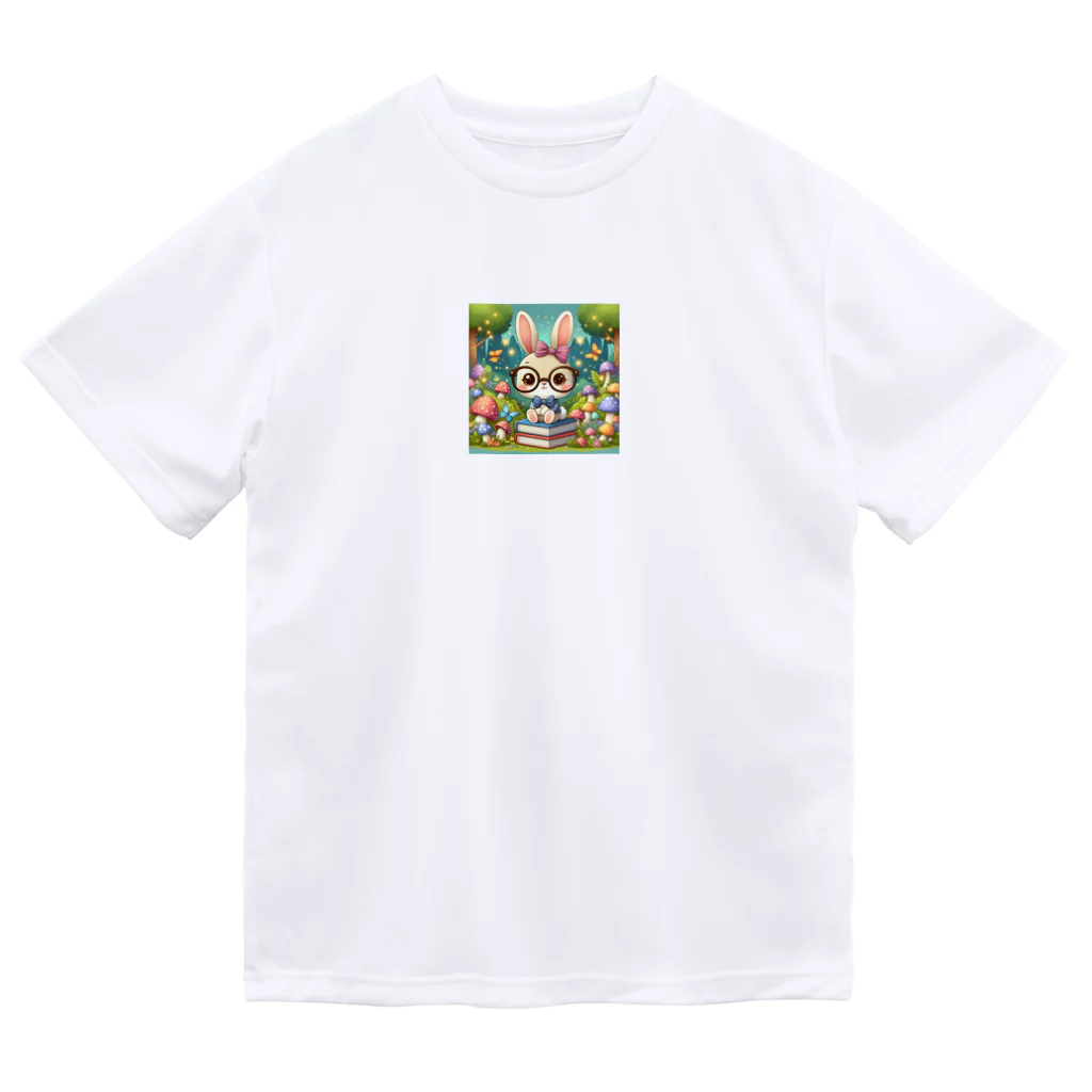 denyo dreamのウサギのアマリリス ドライTシャツ