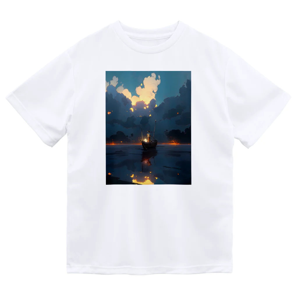 AQUAMETAVERSEの漁り火　なでしこ1478 Dry T-Shirt