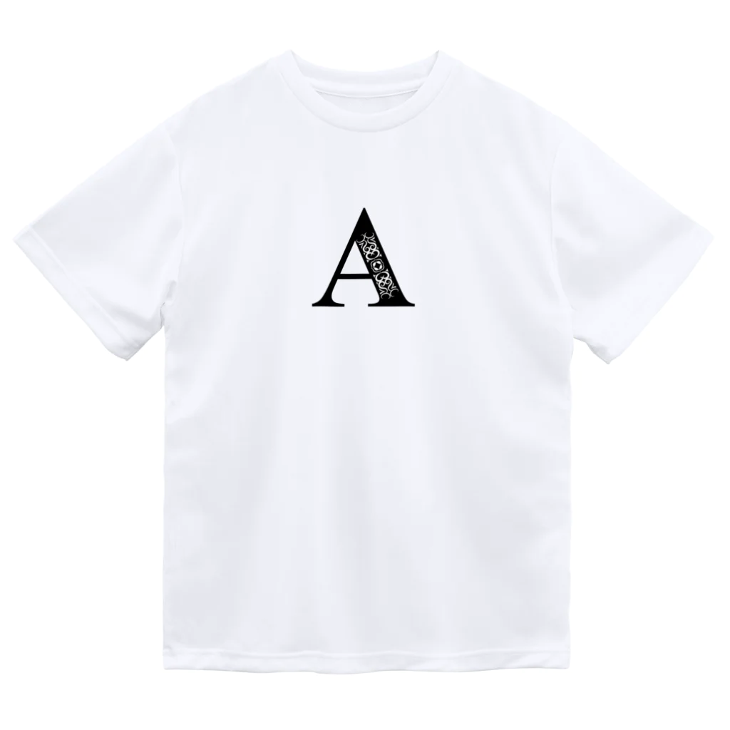 ayunksyのアイヌ文様✖️アルファベット ドライTシャツ