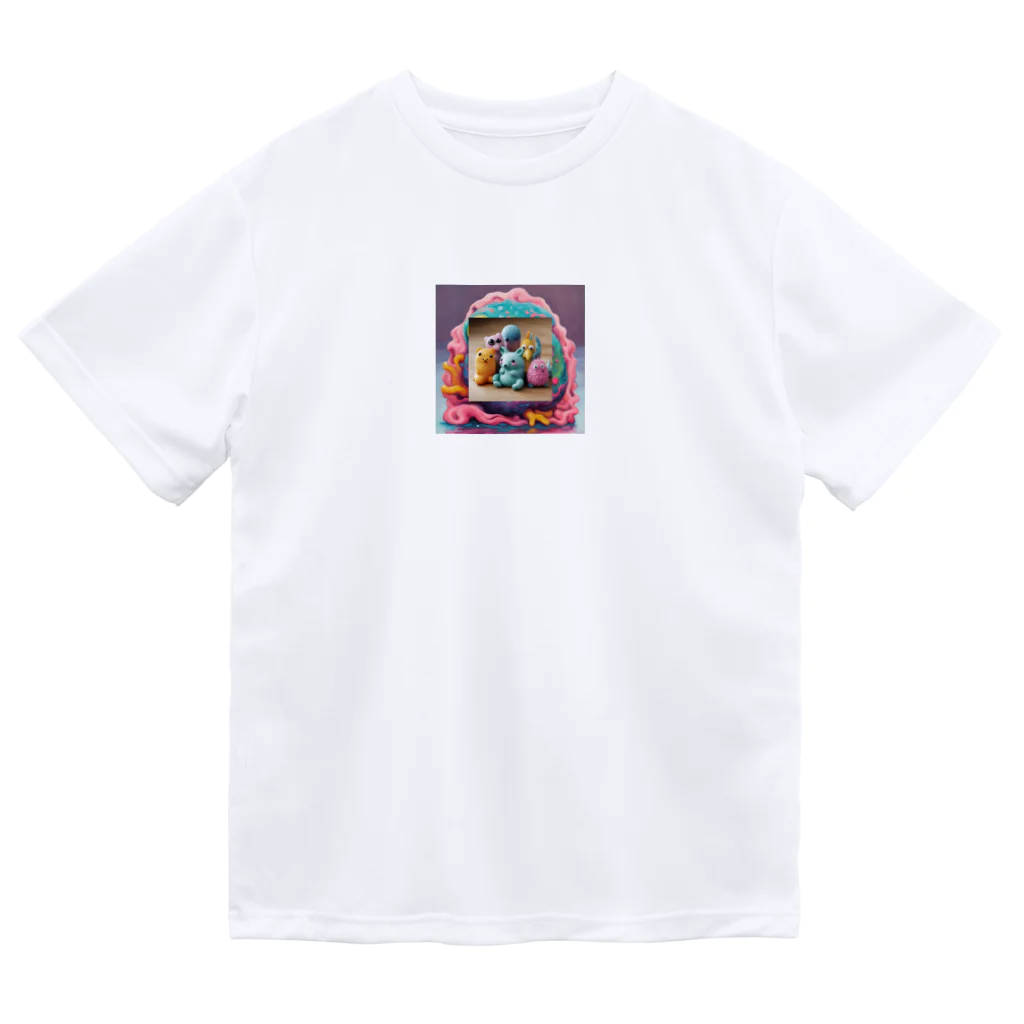 112357baのキモカワ生き物 Dry T-Shirt