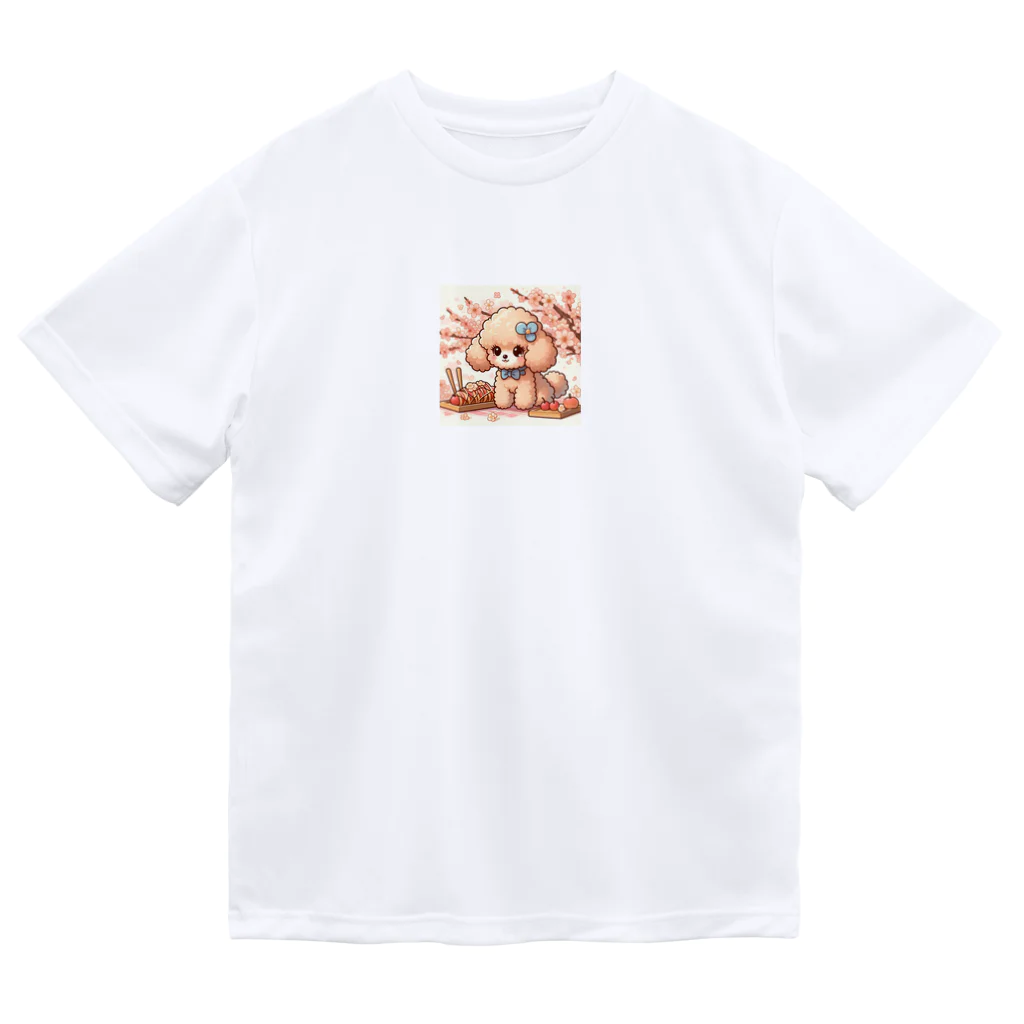 s30zcの花見をするトイプードル Dry T-Shirt