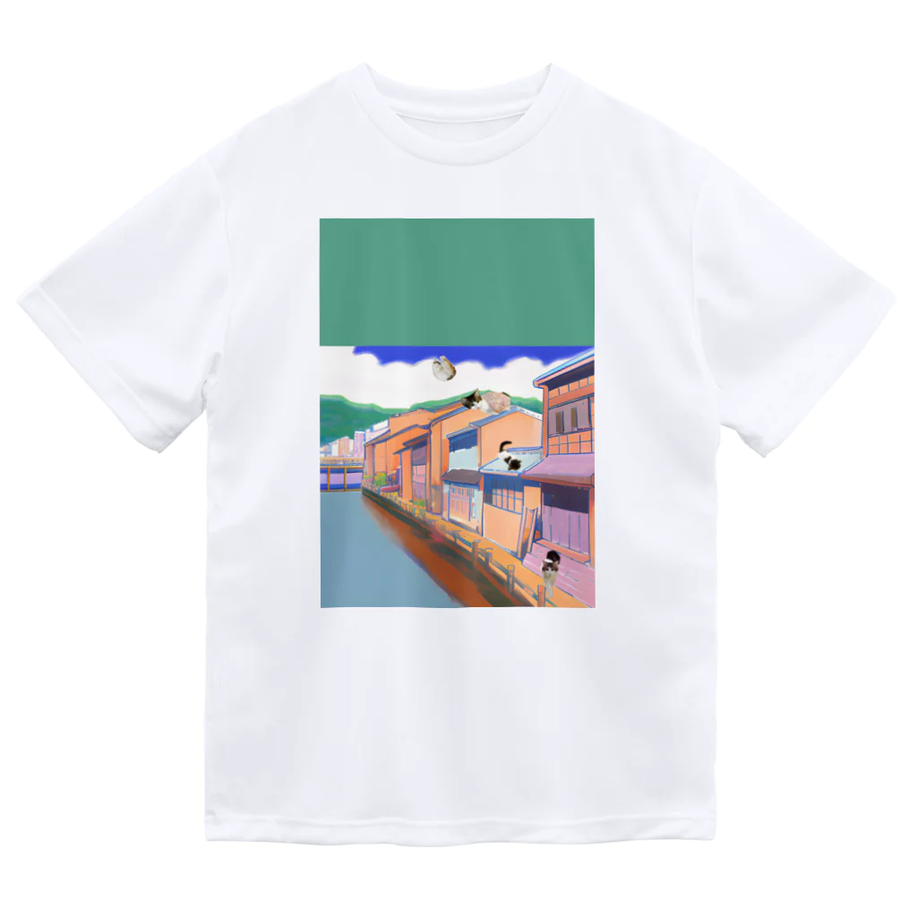 momo_emiの昔と猫 Dry T-Shirt