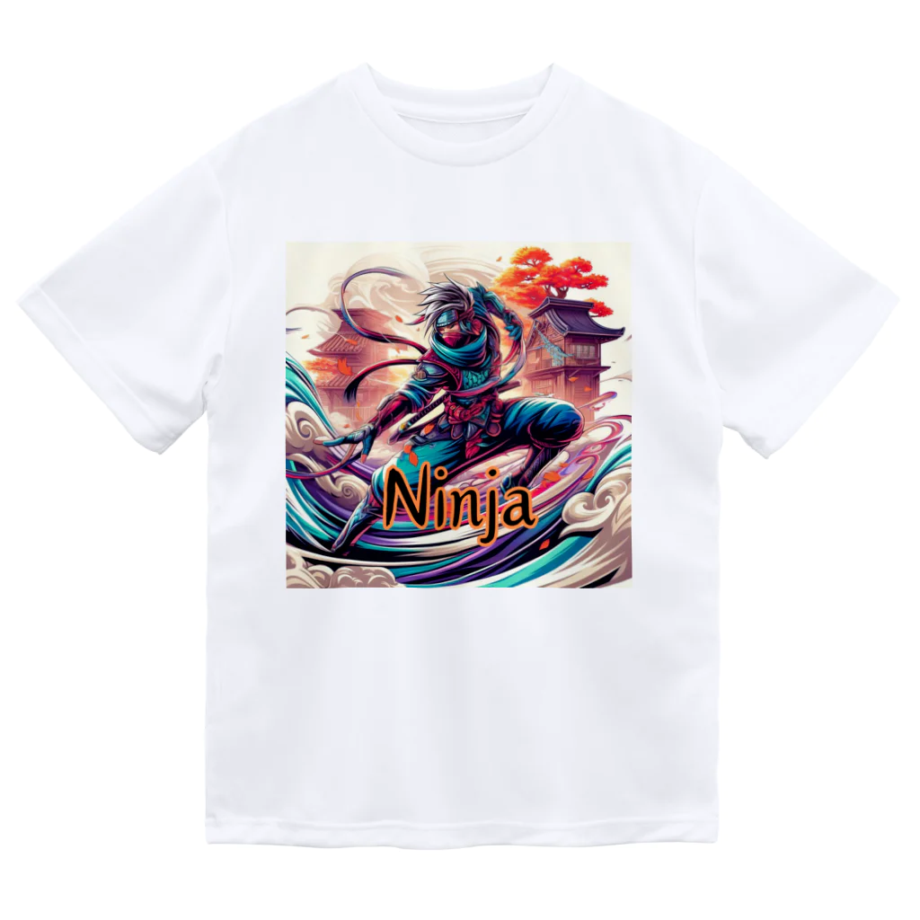 Sakura Sprit【桜魂】のJapanese Ninja ドライTシャツ