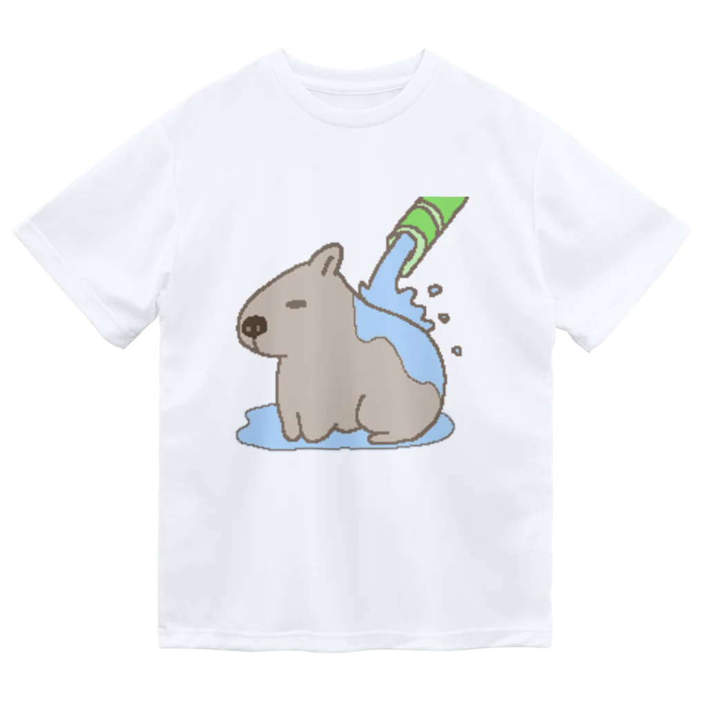 fukurin22のカピバラ1 ドライTシャツ