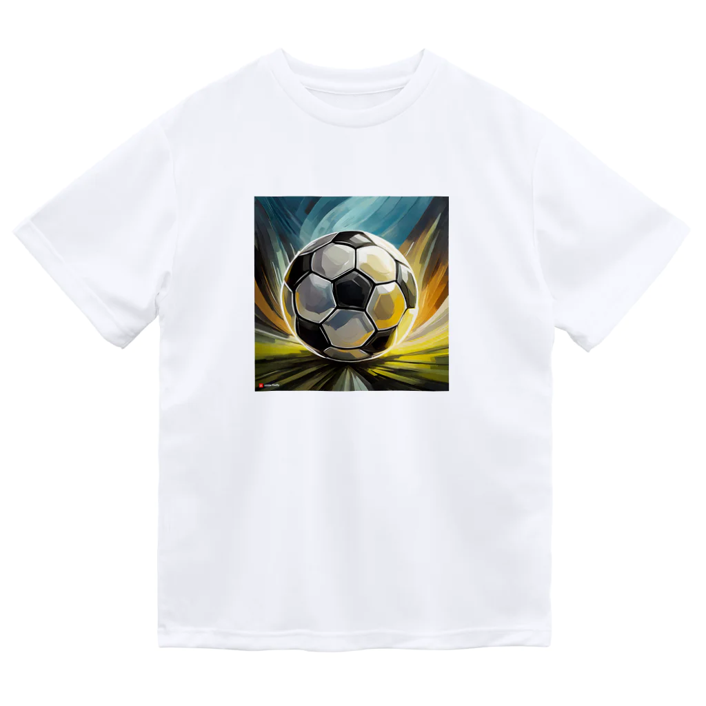 TENTENのサッカーボール ドライTシャツ