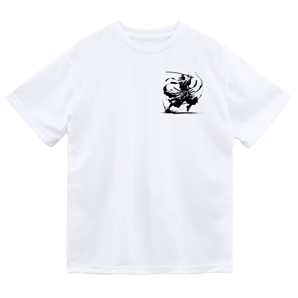 Sunlit HorizonのA lonely SAMURAI Dry T-Shirt