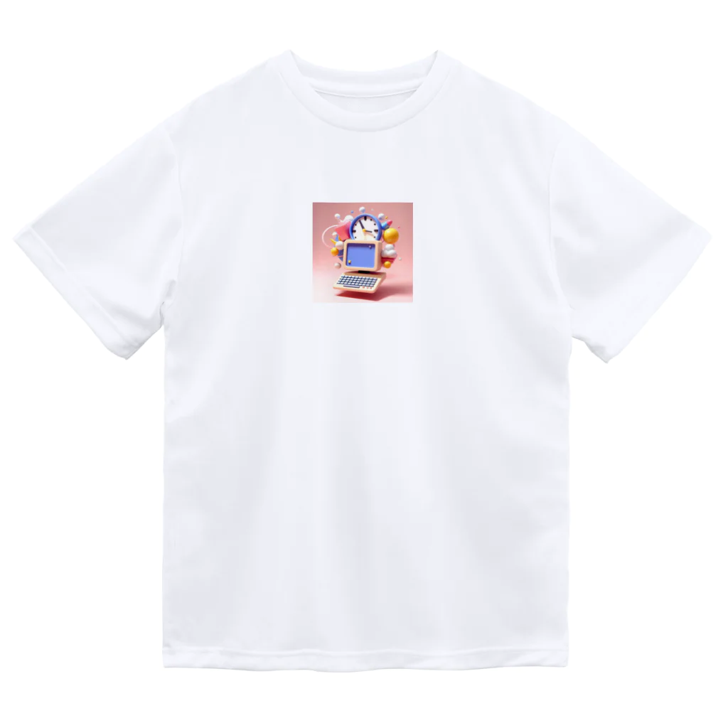 moyasi_777の時計ちゃん Dry T-Shirt