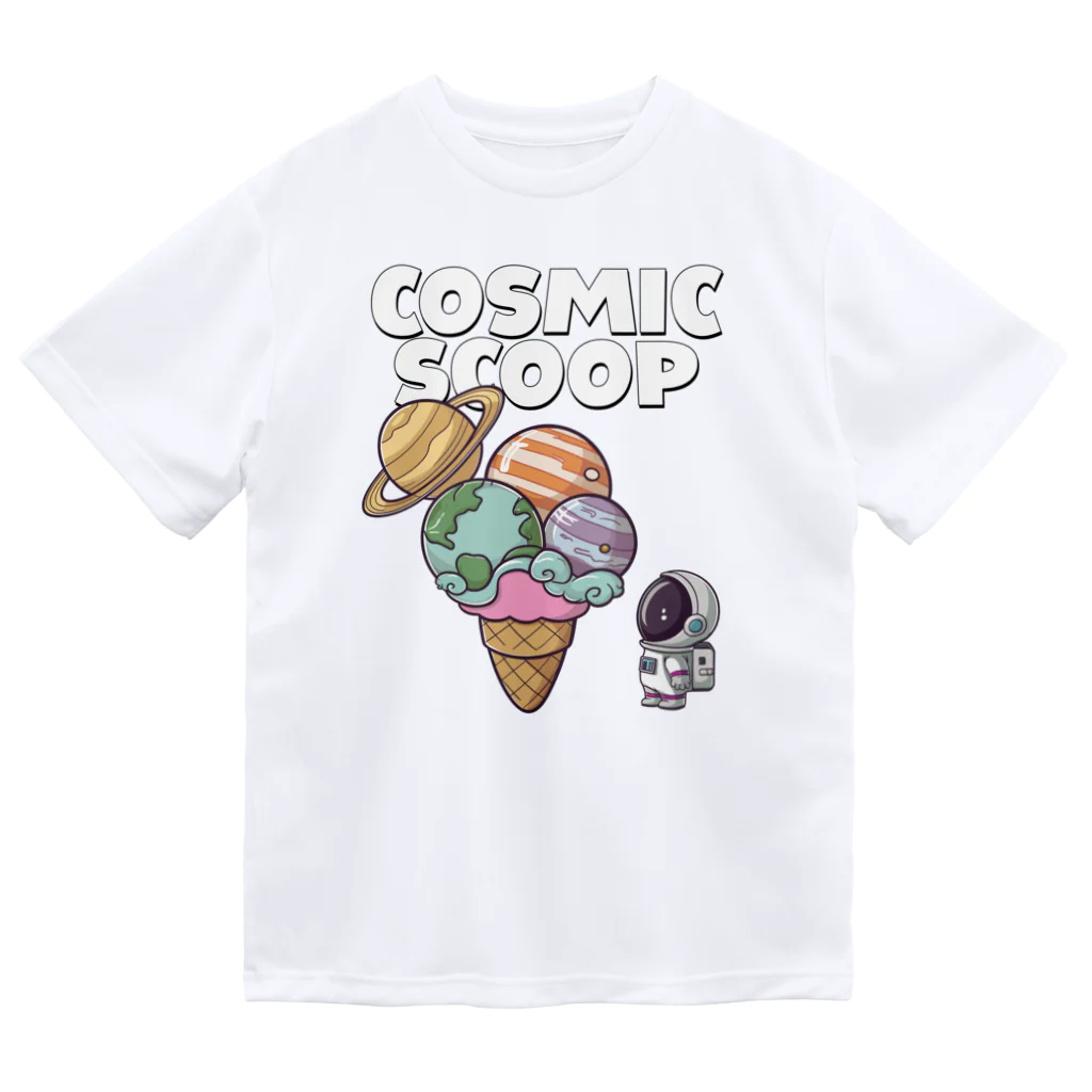 Stylo Tee Shopの宇宙ようなでかスクープ ドライTシャツ