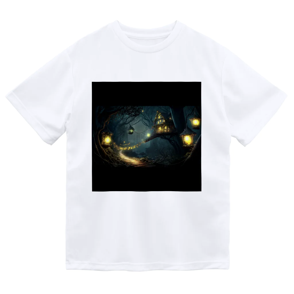 forget_me_not0108の幻想的な夜 Dry T-Shirt