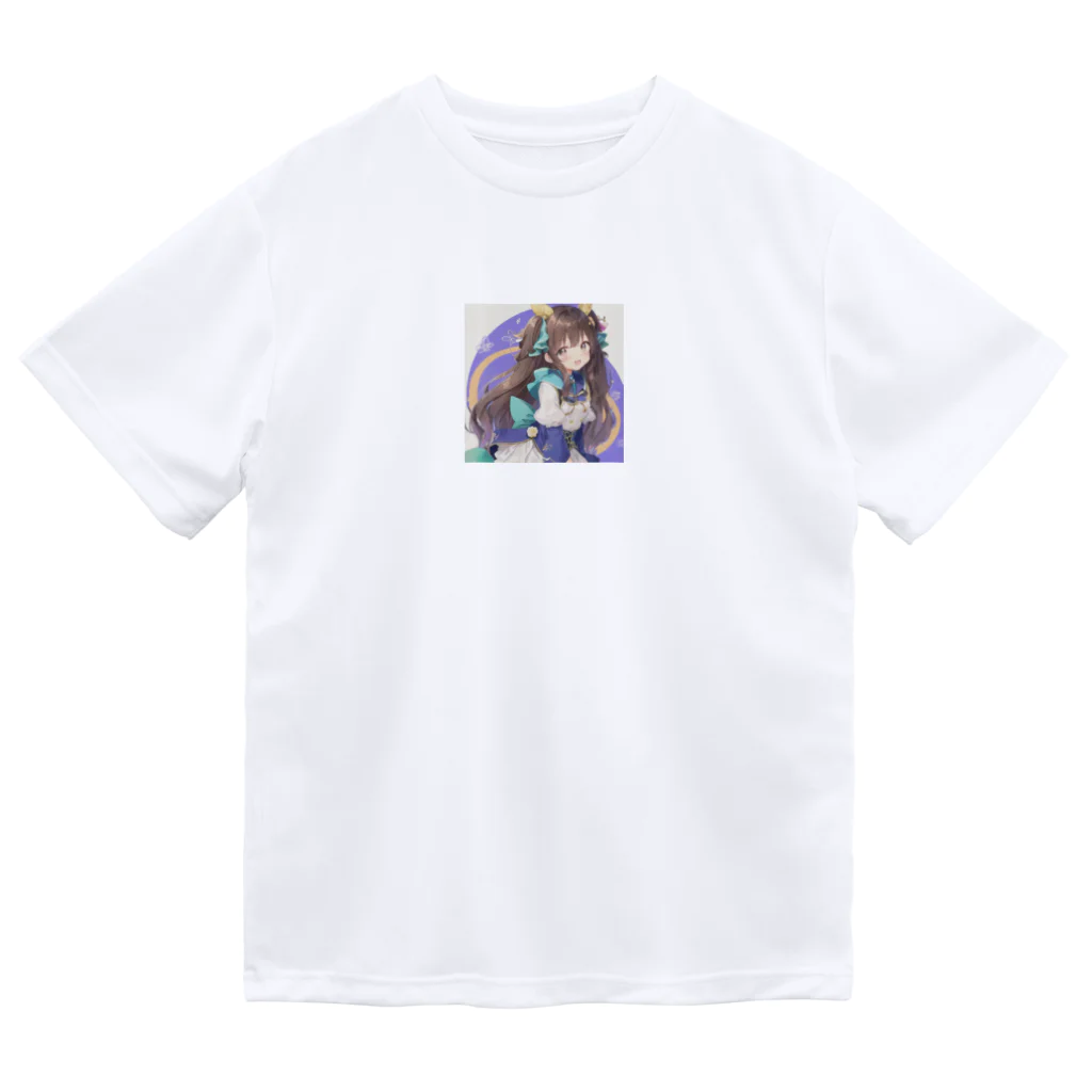 DIMDIMの脳内ショップのロングヘアーの女の子 Dry T-Shirt