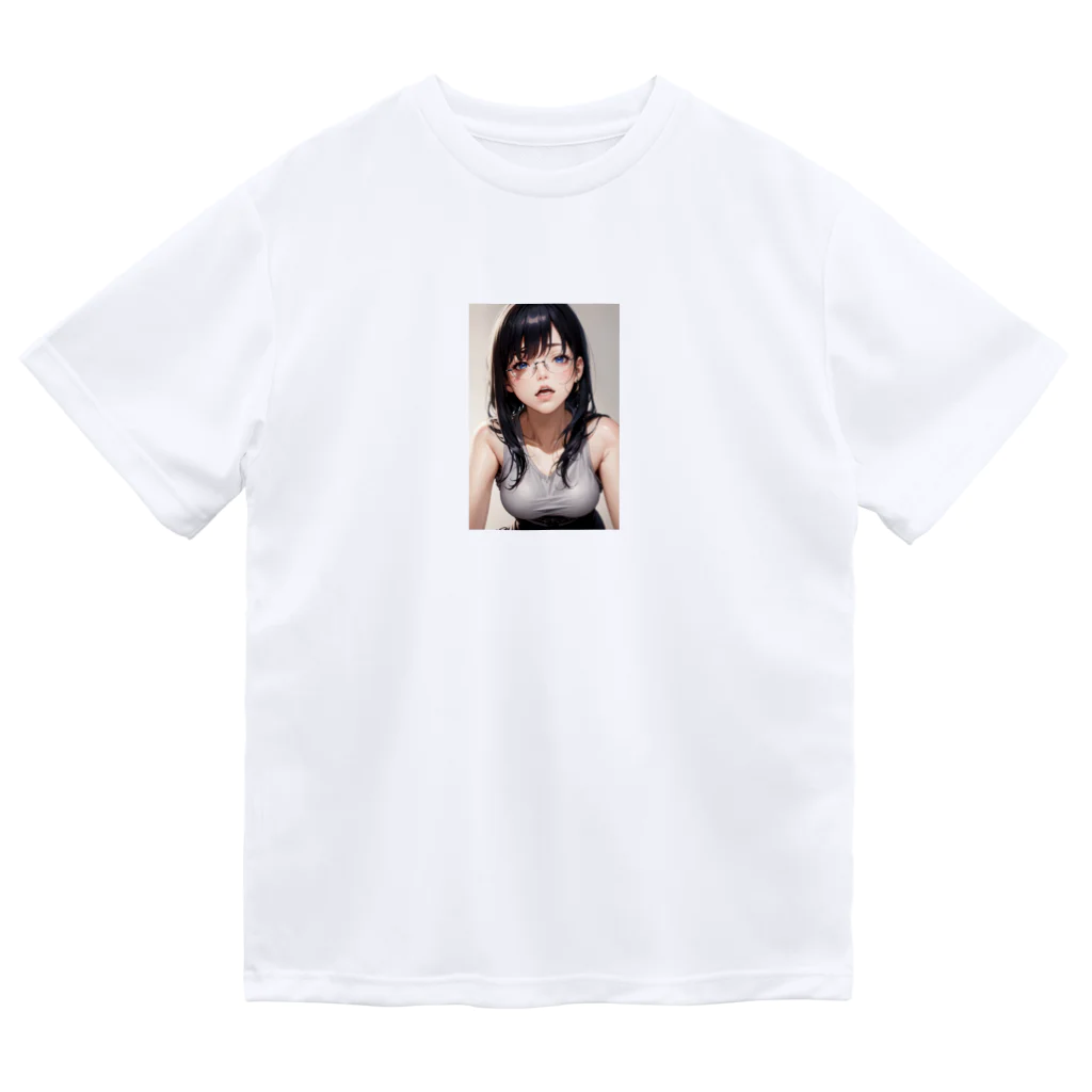 美少女学院の黒髪美少女　美鈴ちゃん２ ドライTシャツ