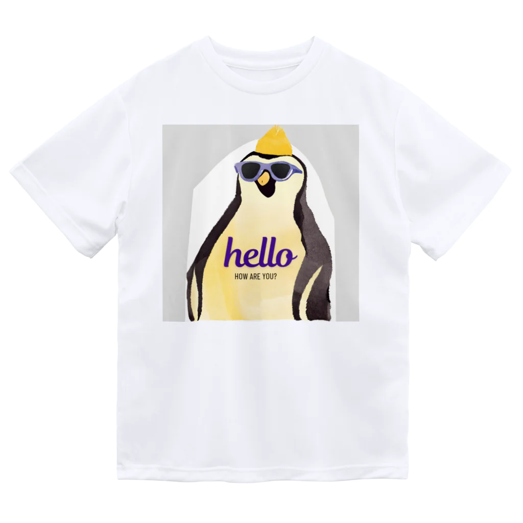 なべなべSHOPのペンギンのジョイ ドライTシャツ