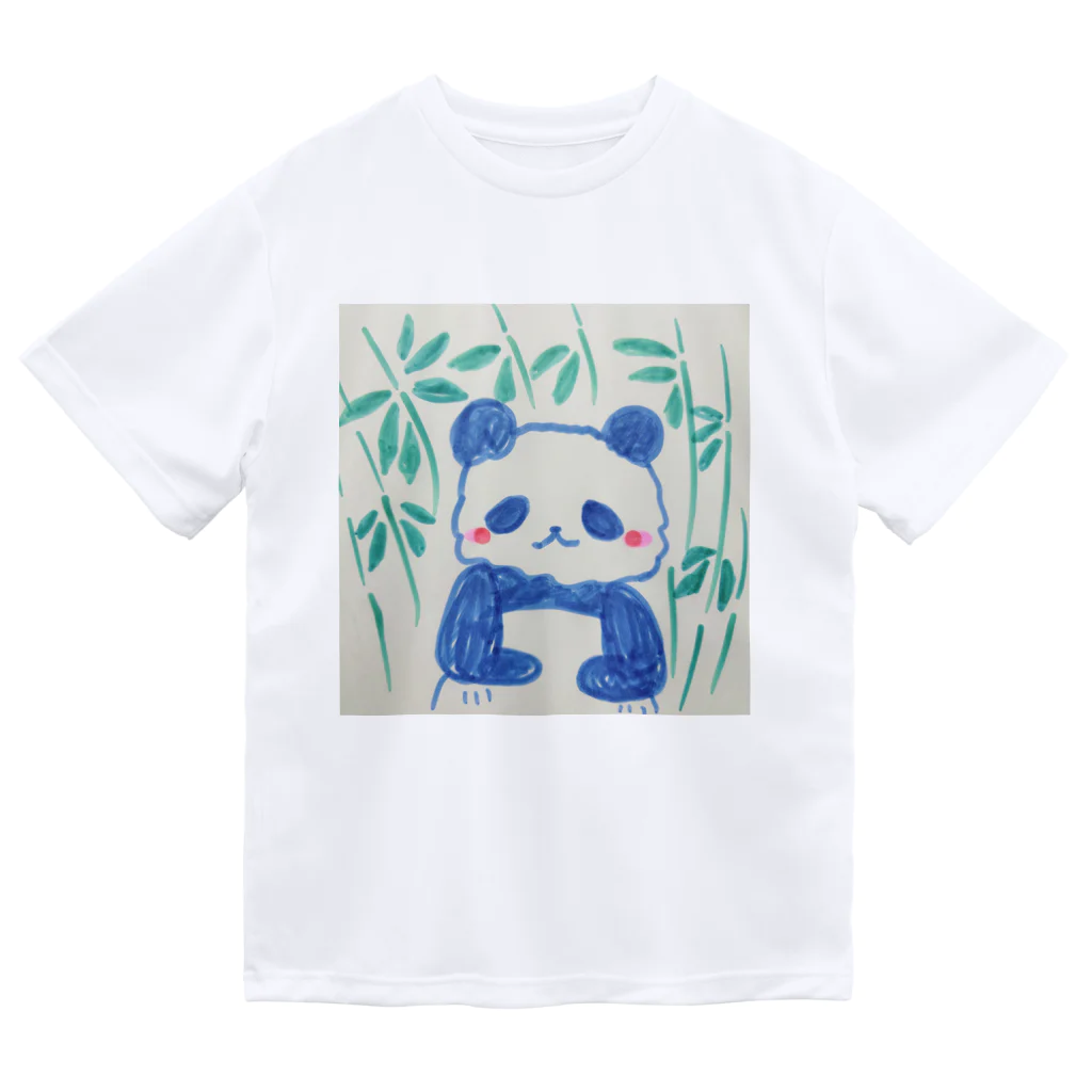 モチクマのモフモフパンダ君 ドライTシャツ