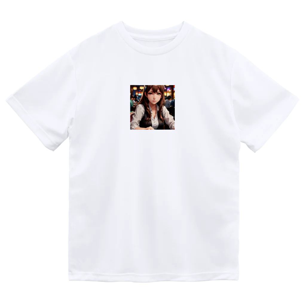 WWWmaのポーカー美少女さや Dry T-Shirt