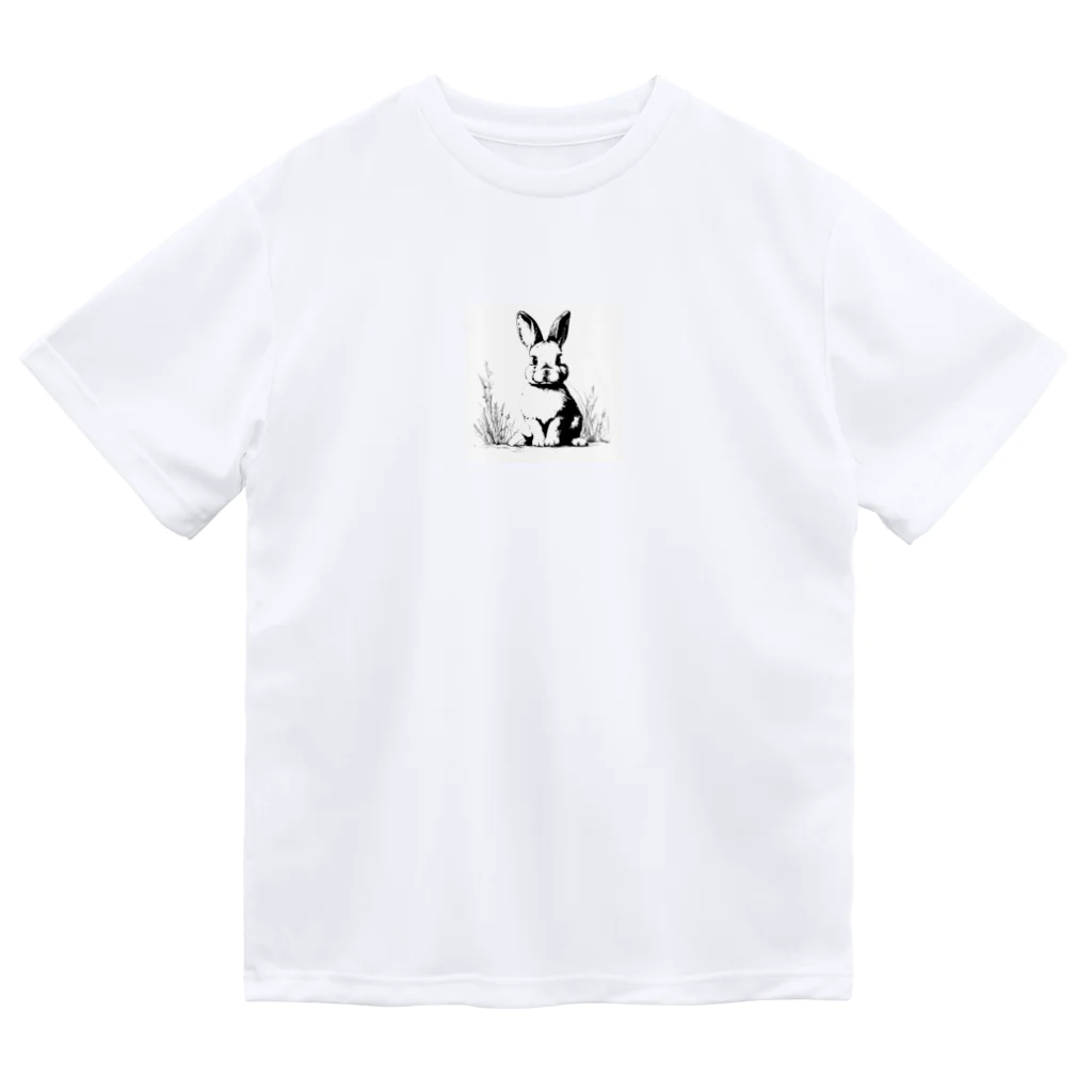 NIRAIKANAIのうさぎのいる暮らし ドライTシャツ