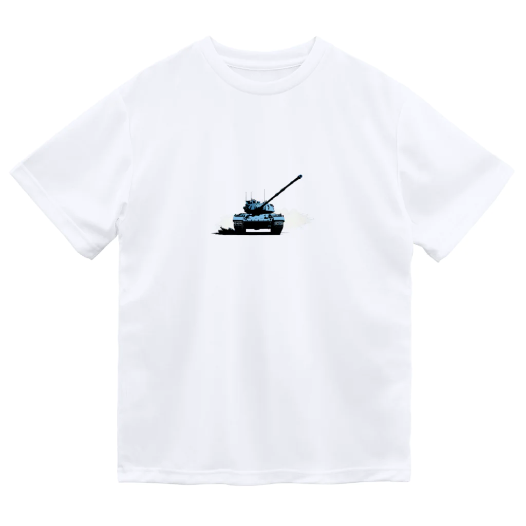 mochikun7の戦車イラスト02 Dry T-Shirt