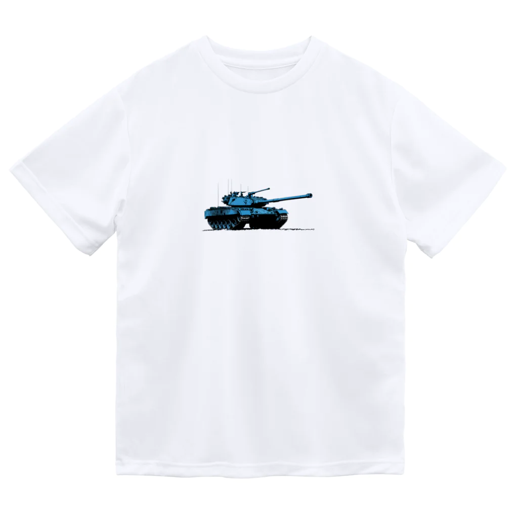 mochikun7の戦車イラスト03 Dry T-Shirt