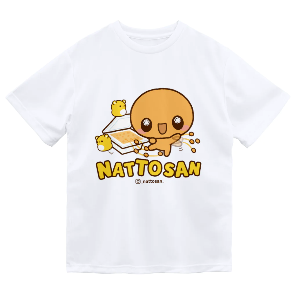 なっとうさんショップの_nattosan_00001 ドライTシャツ