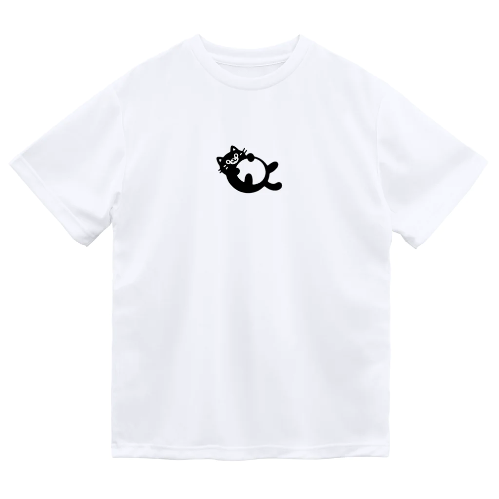 ゆるねこshopのお腹のでてる猫4 Dry T-Shirt