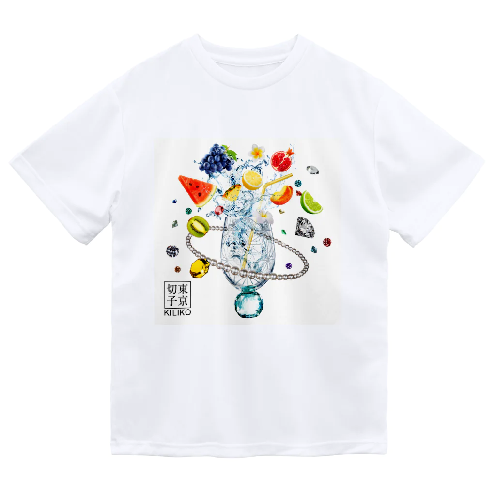 KILIKOStudiosの虹が出る東京切子　エメラルド Dry T-Shirt