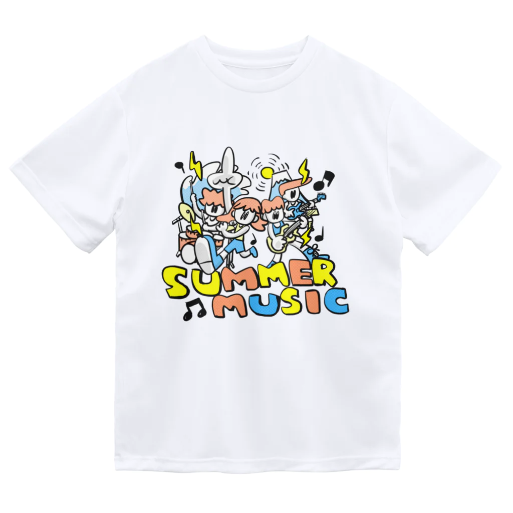 ポイショップのSUMMER MUSICーORANGE Dry T-Shirt